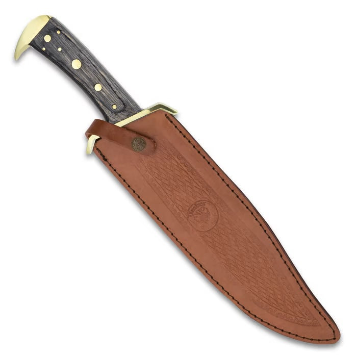 Timber Rattler Western Outlaw Full Tang Bowie Knife