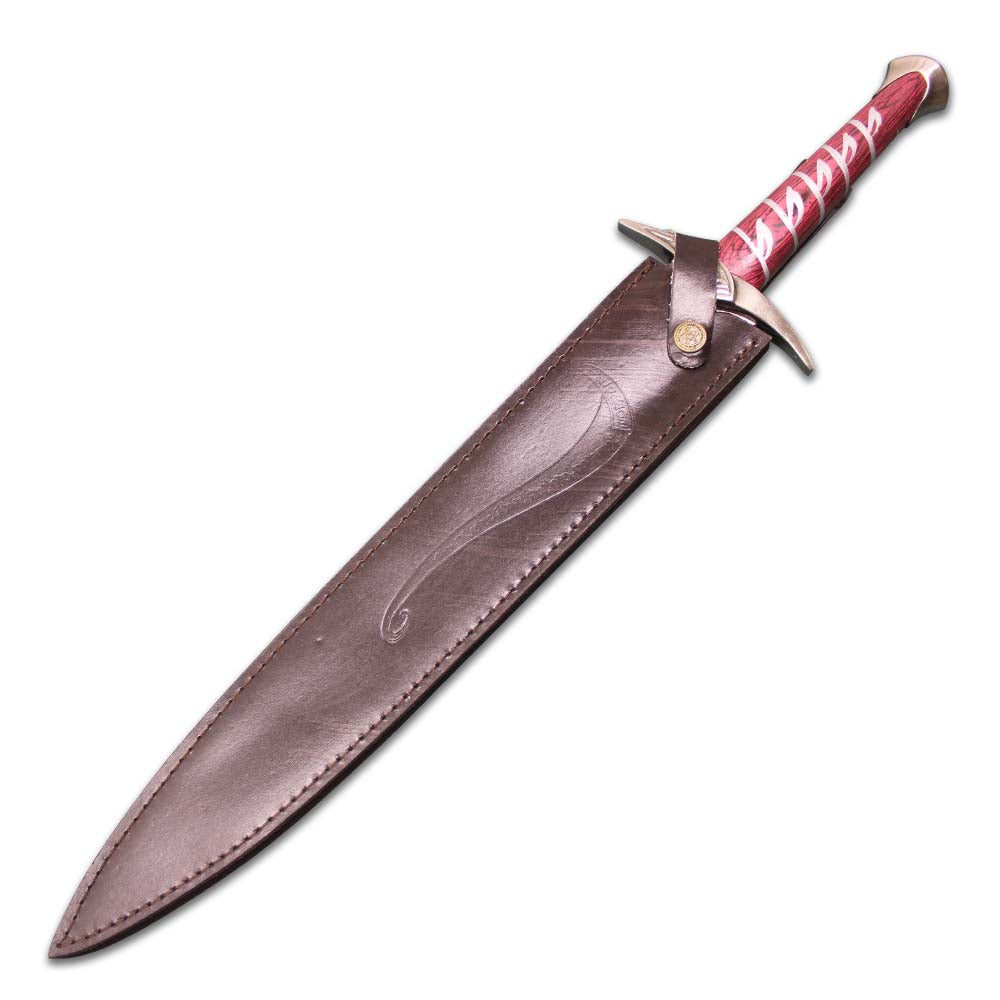 Elven Made Damascus Steel The hobbit Sting sword dagger lotr for sale 