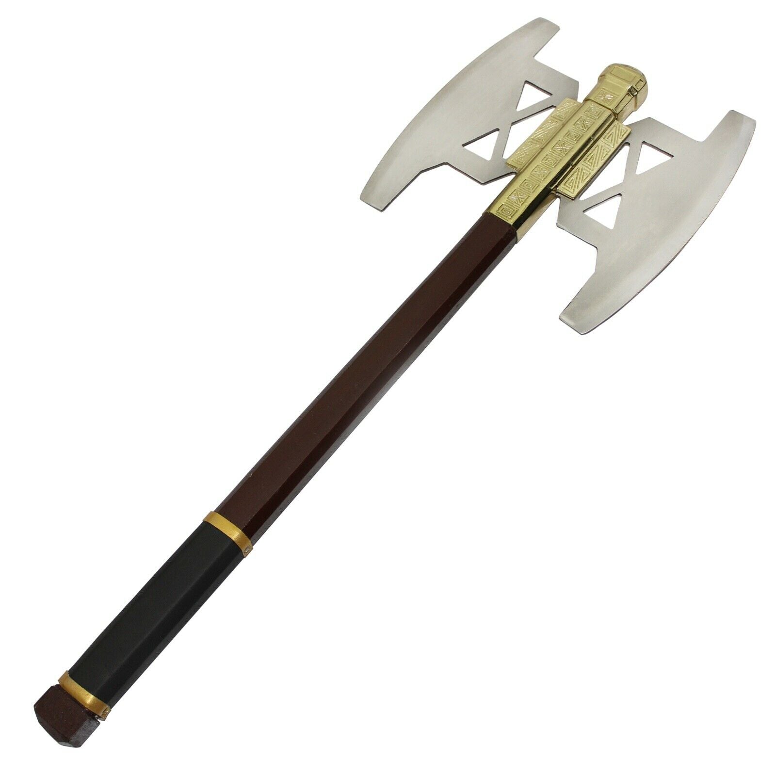 Gimli armor battle axe lord of the rings for sale Gold Plated