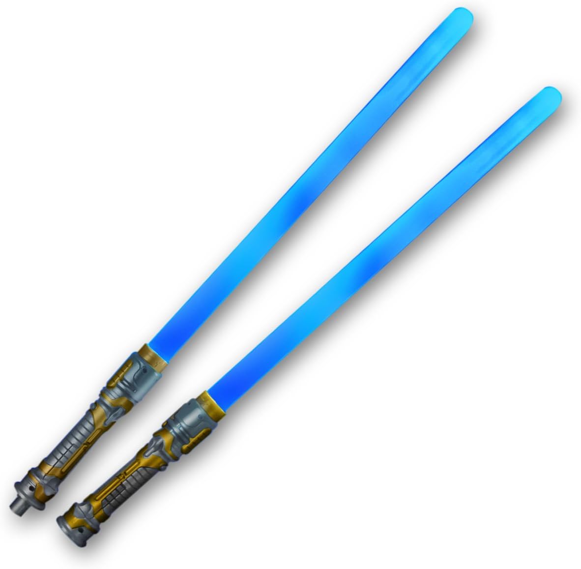 Double-Sided LED Light Up Sword Saber with Blue LED & Sound Effects