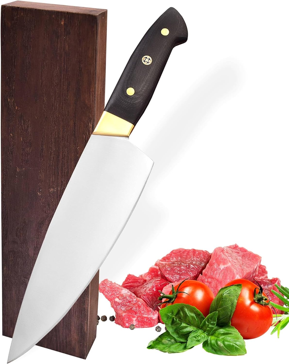 Chef Knife 13 Inches Professional Kitchen Knife with Wooden Box | High Carbon Steel Blade
