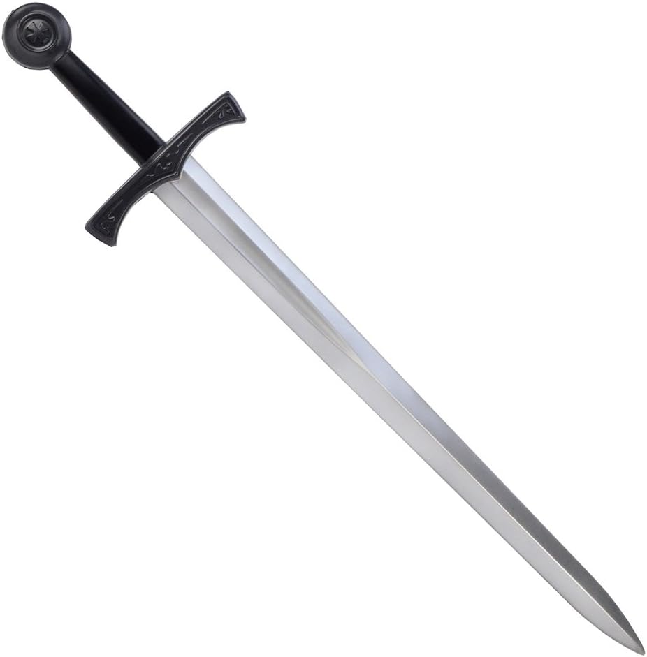 Hero's Edge Foam Excalibur Sword, 28" silver