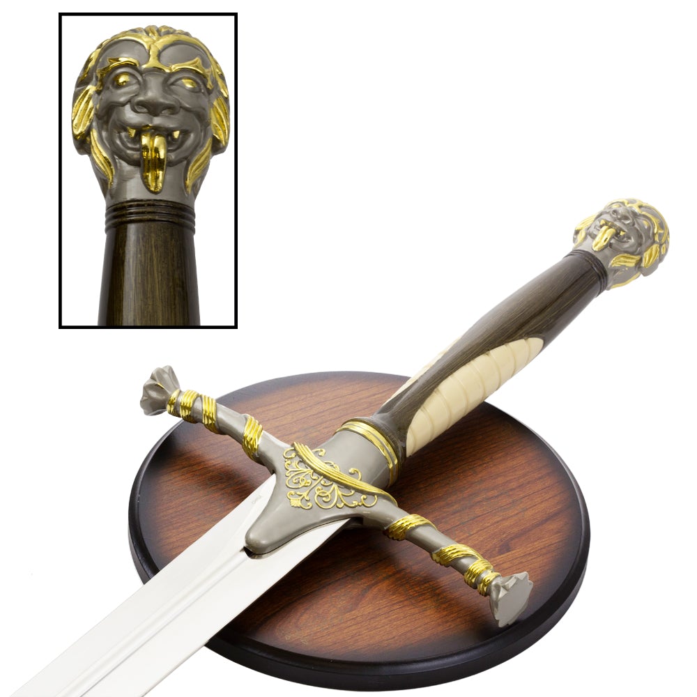 The Sword With Lion Head Fantasy Long Sword Medieval Collective 