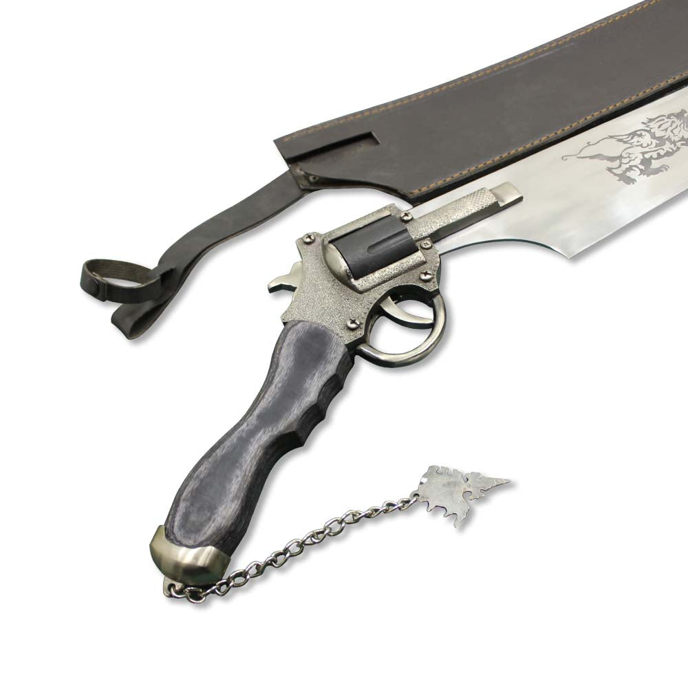 Functional Squall Revolver Gunblade Replica Sword