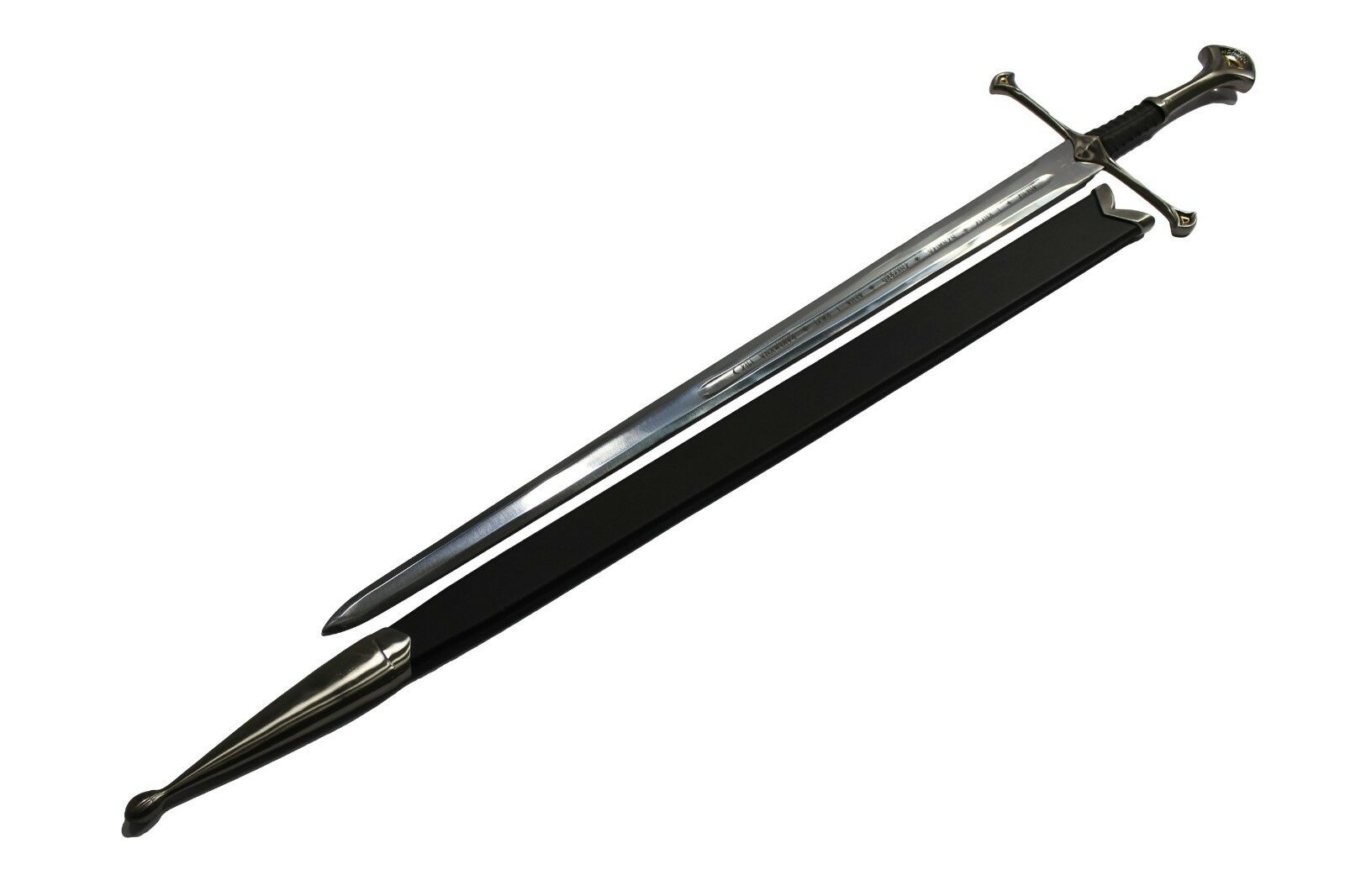 LOTR Anduril Narsil sword of King Elessar Replica From lord of the rings weapon