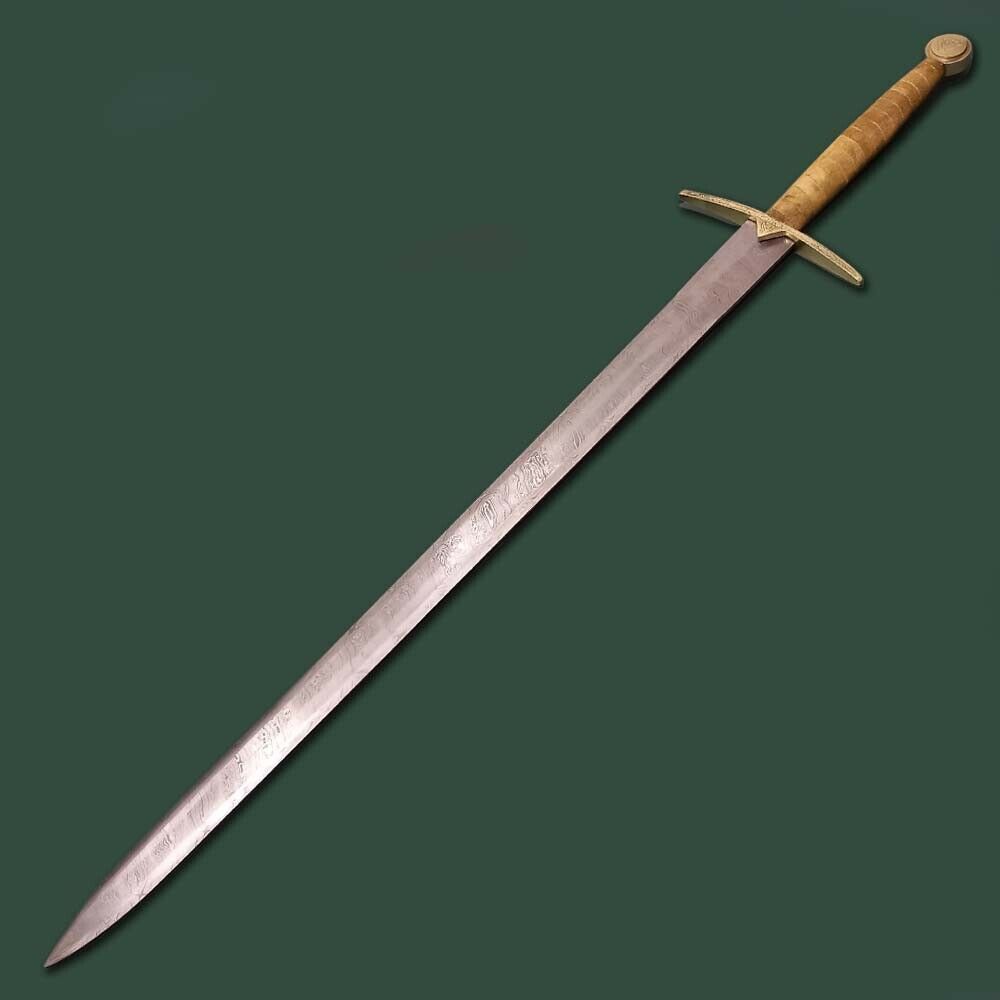 Damascus Steel The Witcher Sword